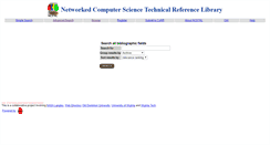 Desktop Screenshot of ncstrl.org