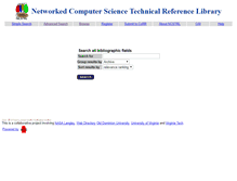 Tablet Screenshot of ncstrl.org